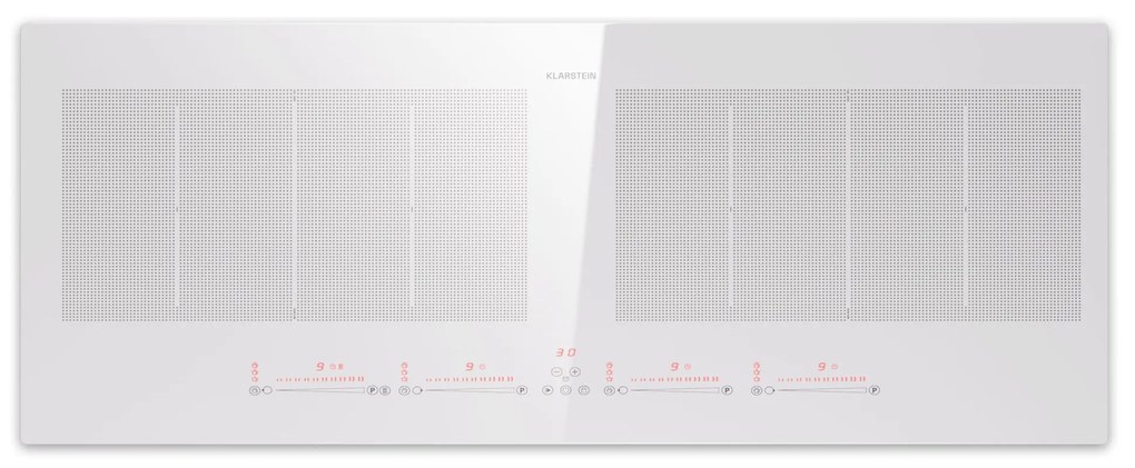 Masterzone 90 Slim Flex, plită cu inducție, max. 7200 W, încorporat, 4 zone Flex, tehnologie ThermoBoost, Smart Flex