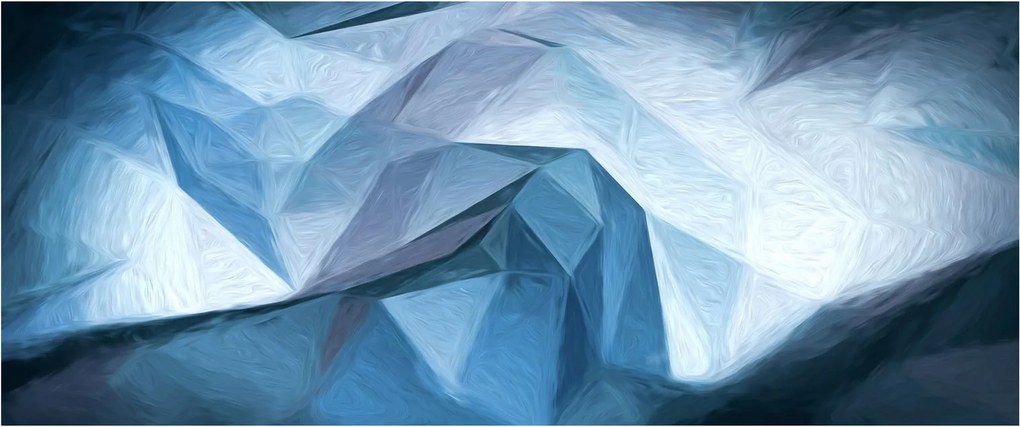 Tablou cu abstracție (120x50 cm)