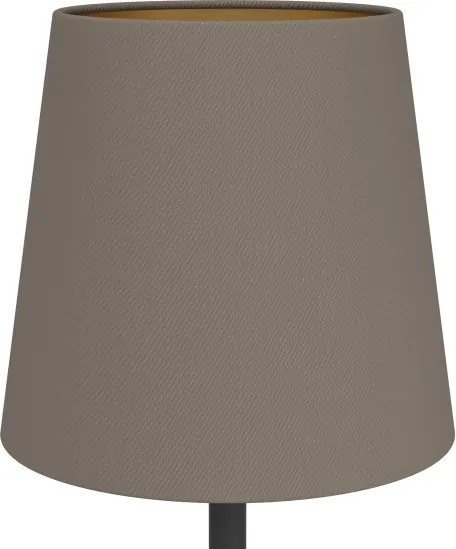 Eglo 901129 - Lampă de masă FIORANA 1xE14/40W/230V neagră/maro