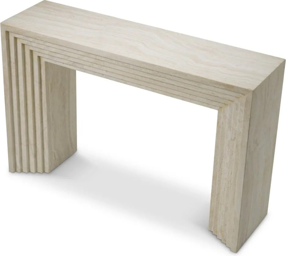 Consola LUX din travertin Tarrington