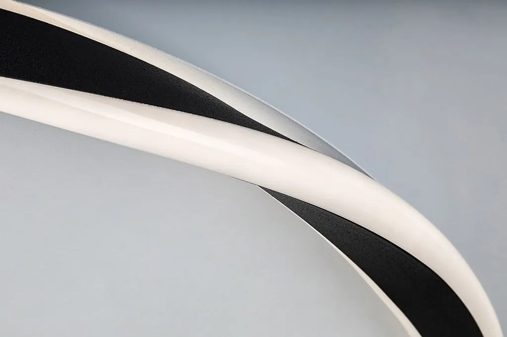 Plafoniera LED design modern Mathiola negru