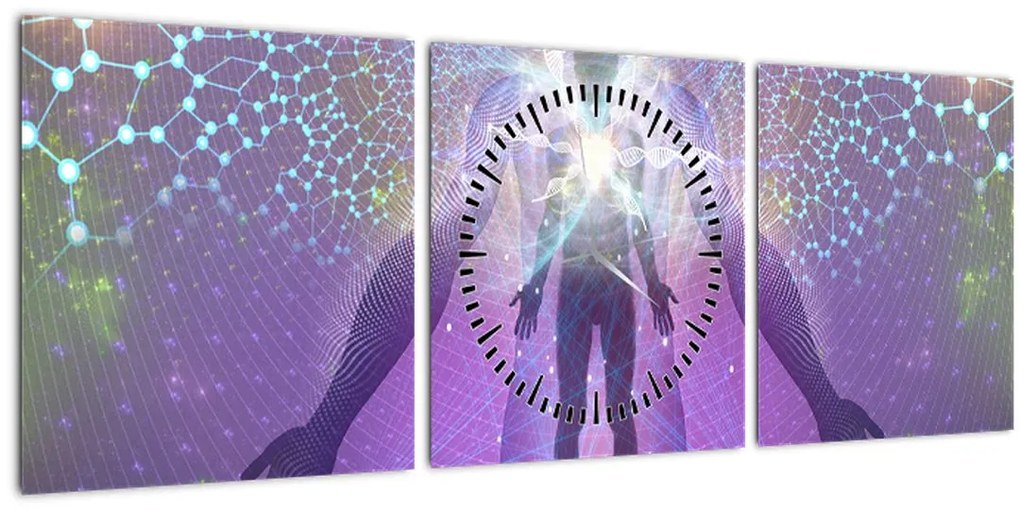 Tablou - Renăscuți (cu ceas) (90x30 cm)