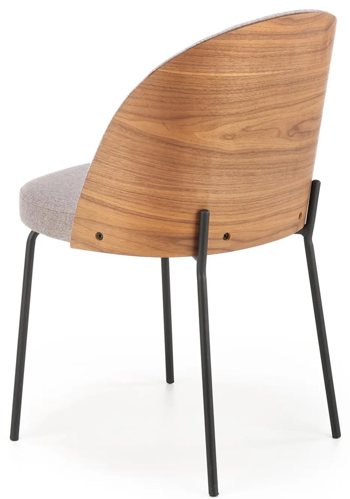 OFERTA Scaun gri NORME din otel lacuit Calitatea II-a