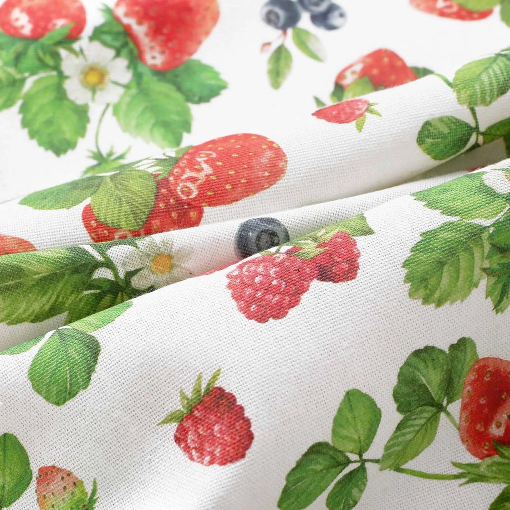 Goldea draperie decorativă valencia - fructe de pădure 280x135 cm