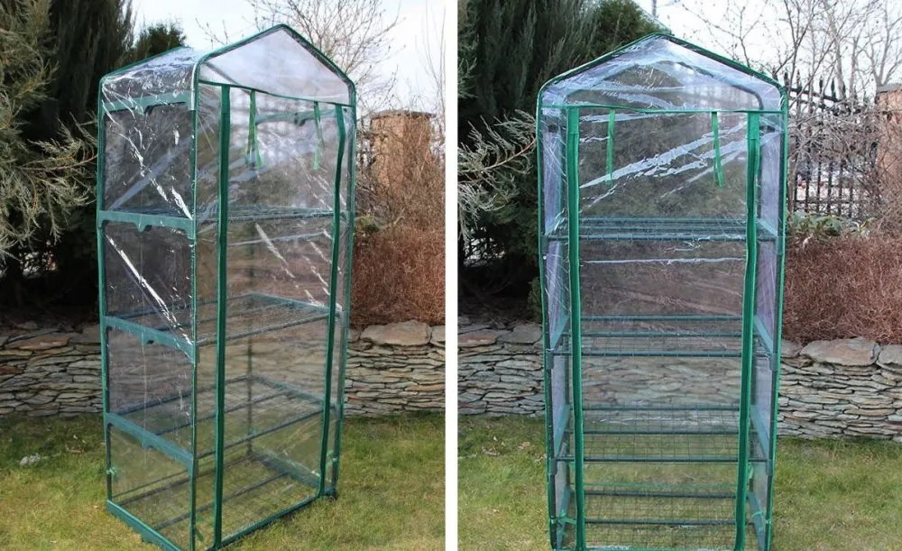 Mini seră cu filtru UV 69x49x155cm