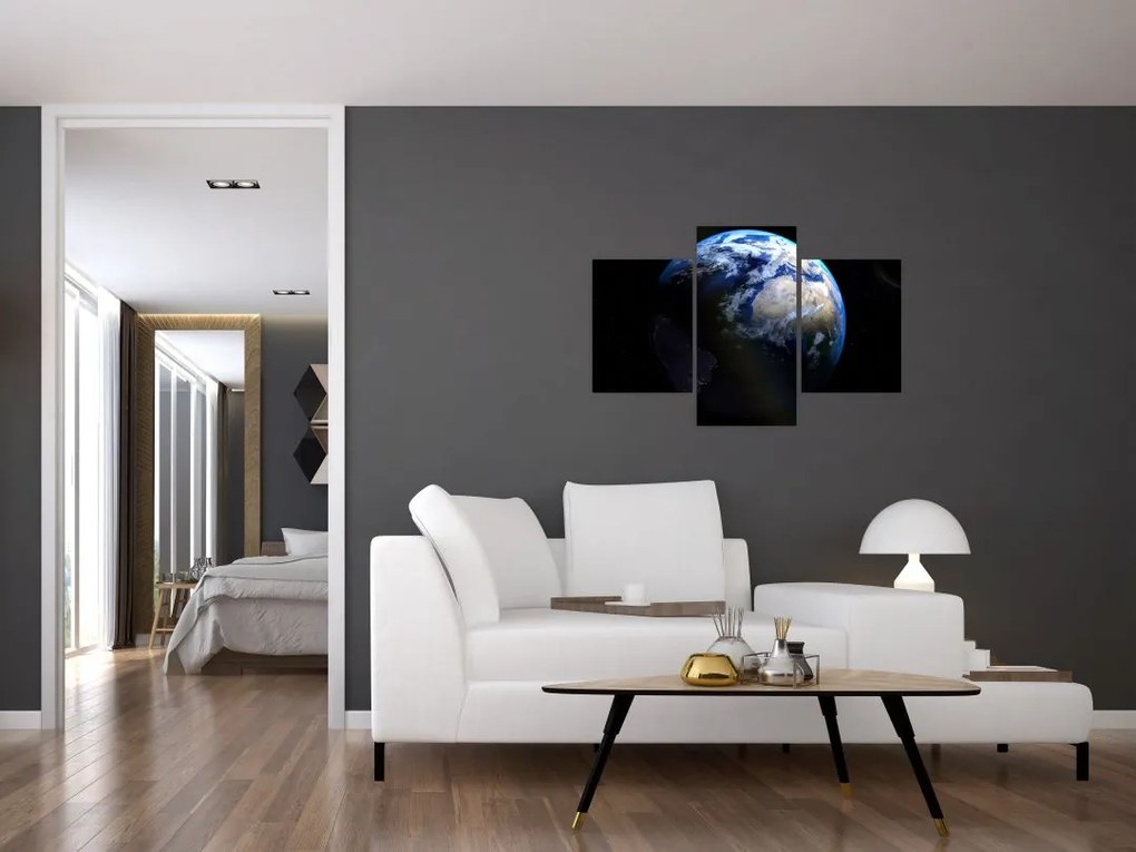 Tablou planetei Pământul (90x60 cm)