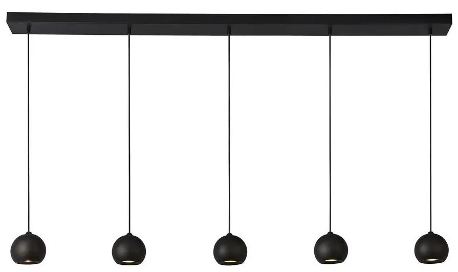 Lustra cu 5 pendule design modern Eindhoven