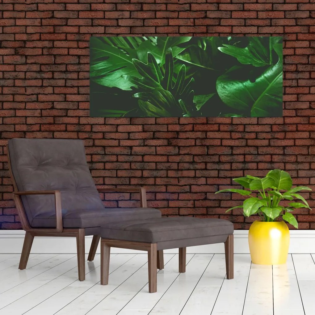 Tablou - Frunze de palmier (120x50 cm)