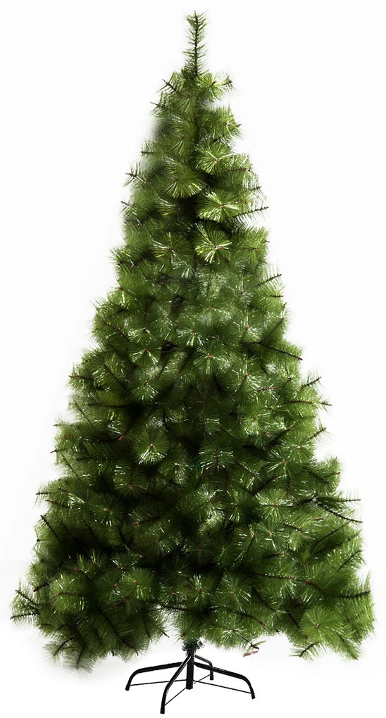 HomCom Albero di Natale Artificiale Foltissimo 210cm con 505 Rami Verdi