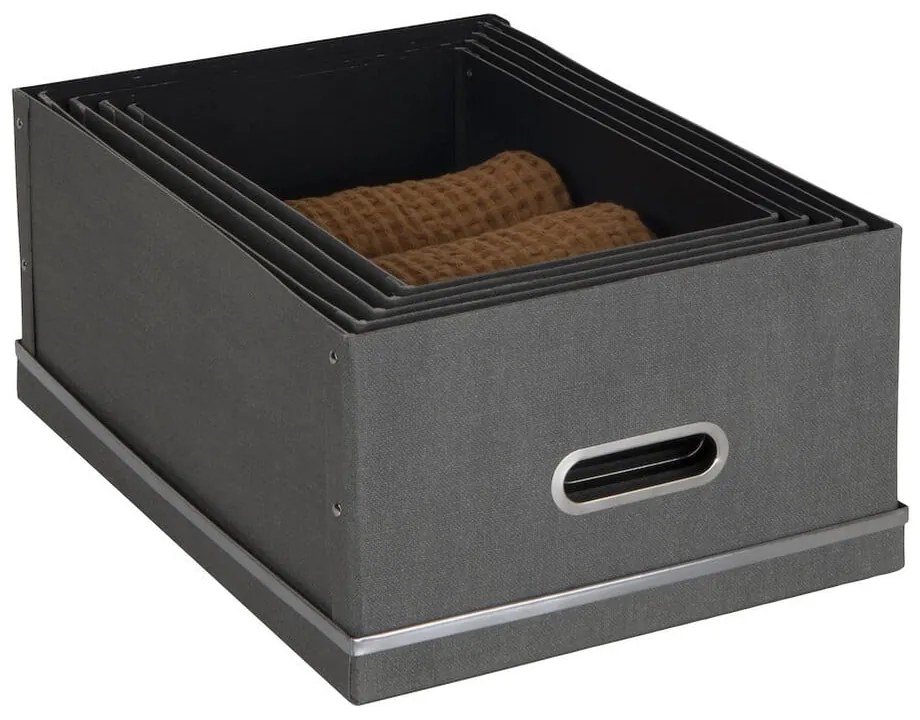 Cutii de depozitare 5 buc. cu capac Joachim – Bigso Box of Sweden