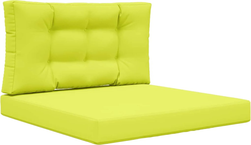 vidaXL Perna pentru canapea de exterior 2 pcs Verde Poliester