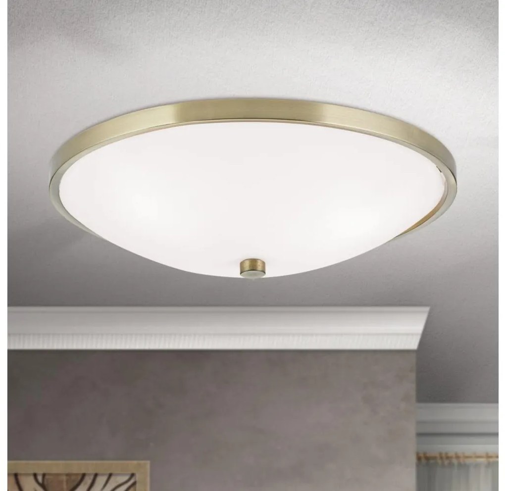 Plafonieră Orion DL 7-531/40 AIDA 3xE27/60W/230V d. 40 cm alamă