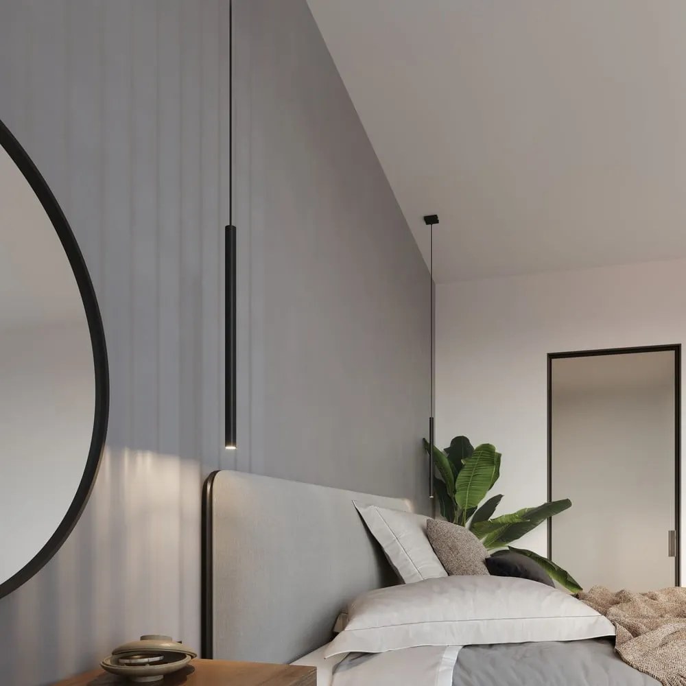 Lustră Nice Lamps Fideus Single, negru
