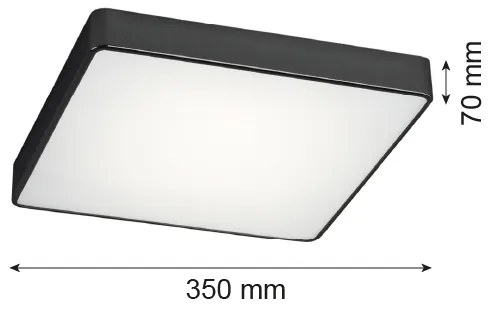 Argon 1580 - Plafoniera ONTARIO 4xE27/15W/230V