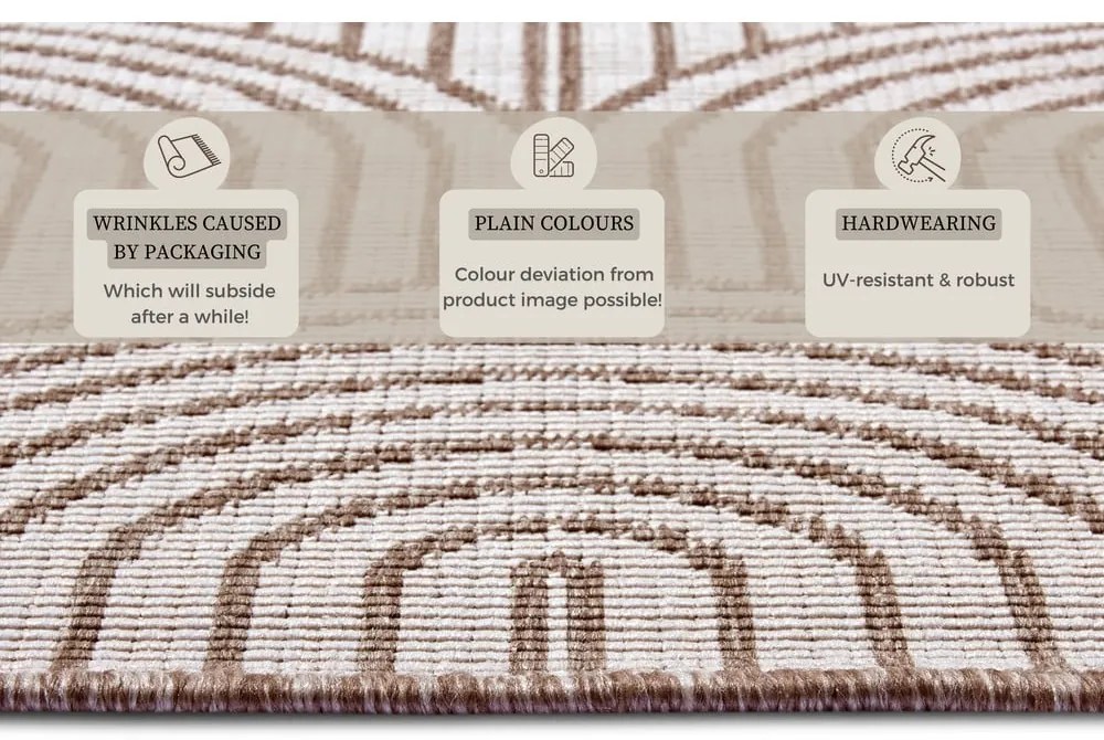Covor de exterior maro 240x330 cm Pangli Linen – Hanse Home