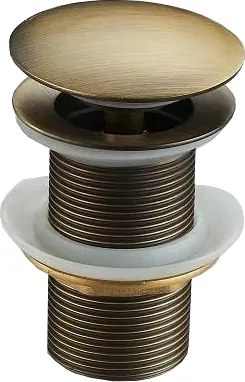 Mexen ventil clic-clac rotund, bronz antic - 79910-30