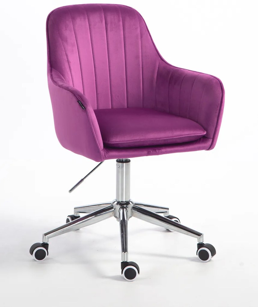 HR2022K Fucsia din Catifea Bază Cromata
