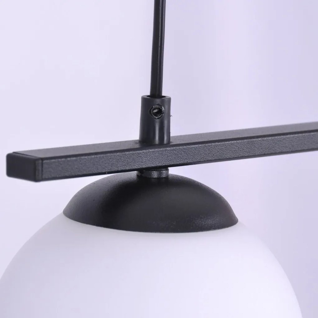Pendul, Lustra Suspendata Moderna, Negru, 2xE14, GLOBE