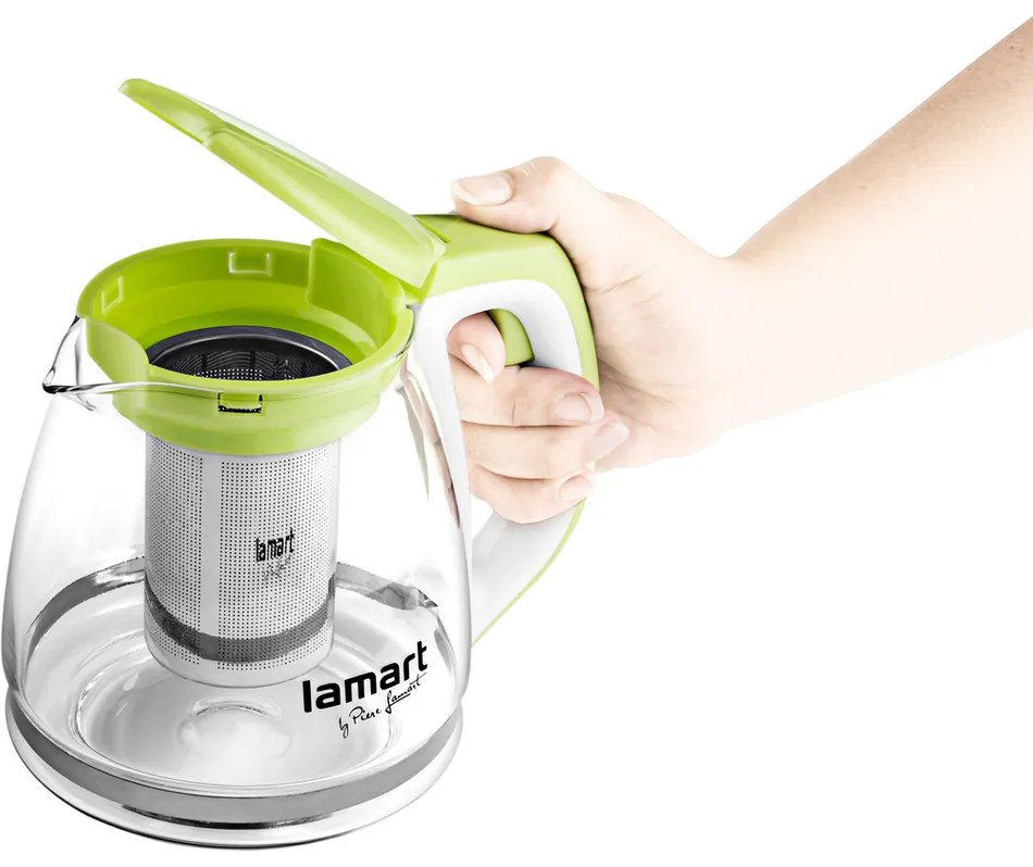 Cană Lamart LT7026 Verre 1,1 l, verde, 1,1 l