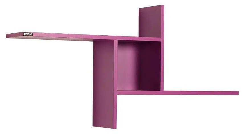 Raft de perete Adore Windmill cu 3 Compartimente, 100 x 50 x 18 cm