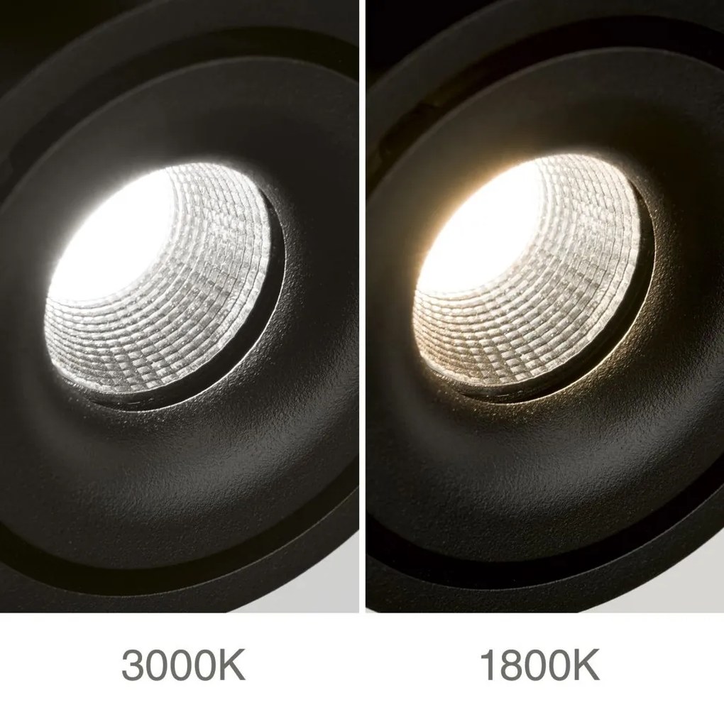 Spot LED directionabil aplicat tavan SPECTER negru