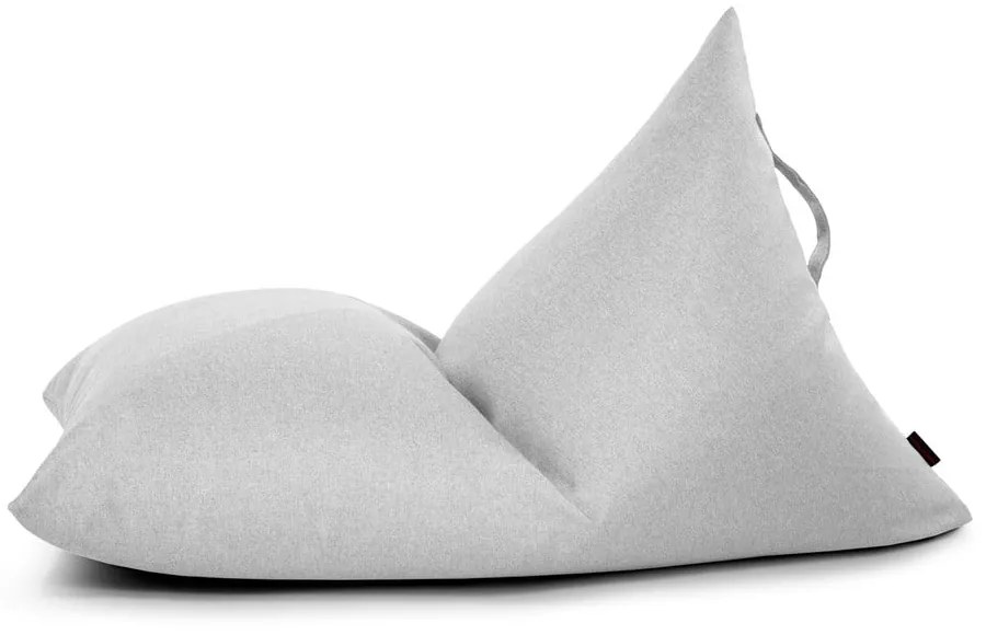 Fotoliu puf pentru copii gri deschis Razzy – SLOWDOWN