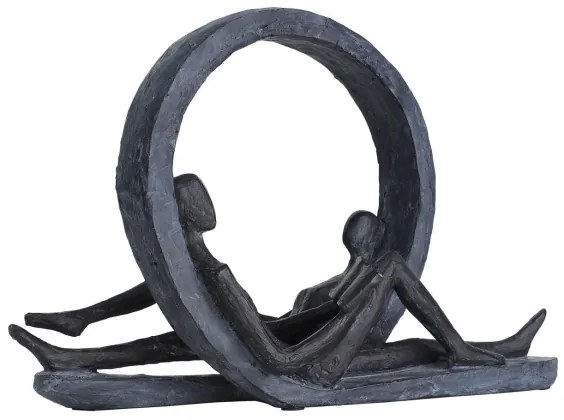 Decorațiune metalică Eglo 427416 SIOCON 21,5x31 cm negru