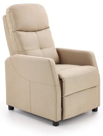 Fotoliu reglabil FELIPE, bej