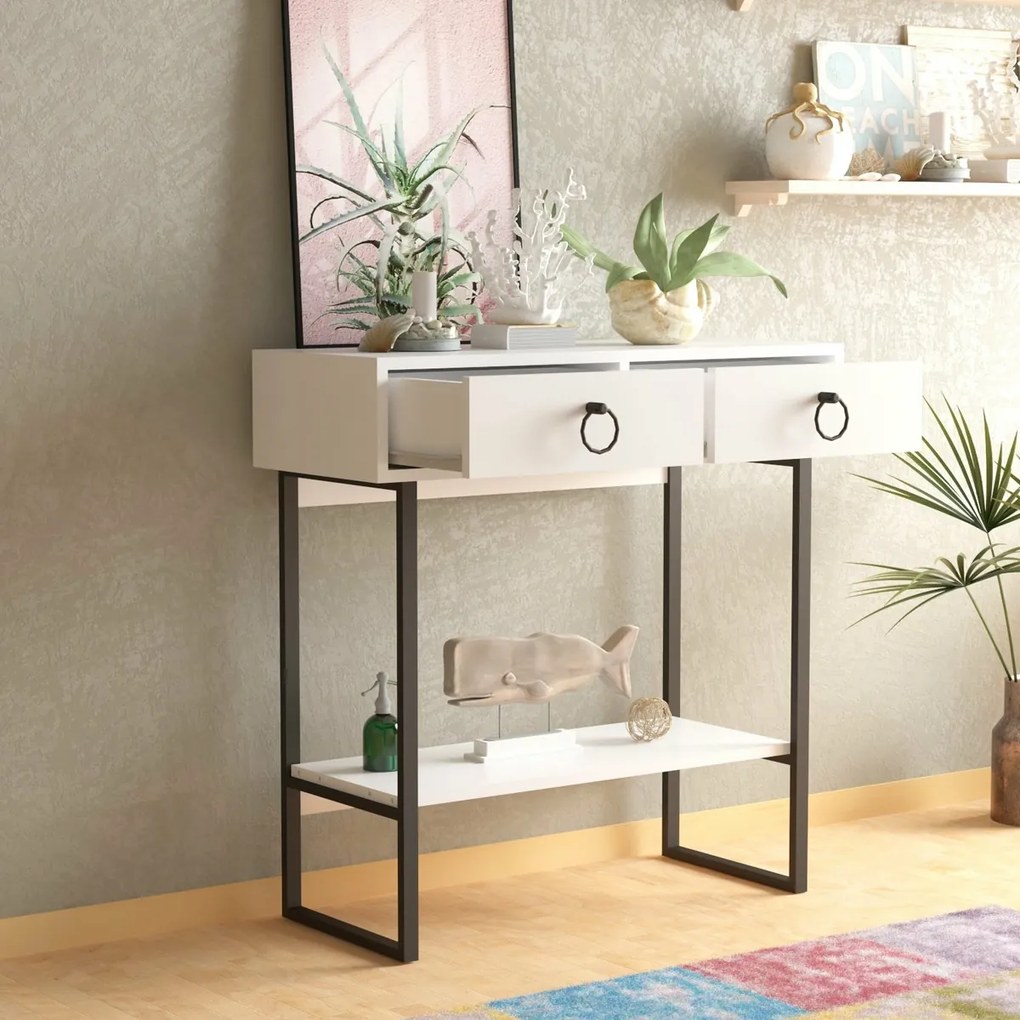 Masă decorativă Valeri White