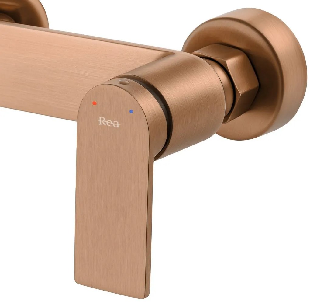 Baterie pentru cadă REA STORM Brush Copper