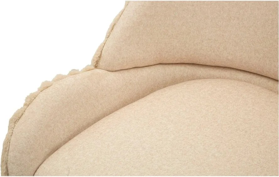 Set de scaune de sufragerie crem cu cotiere 2 buc. tapițat Stockholm – Mauro Ferretti