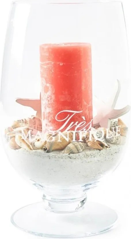 Vas decorativ din sticla Très Magnifique M 334670RM