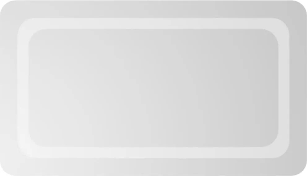 vidaXL Oglinda de baie cu LED, 40x60 cm