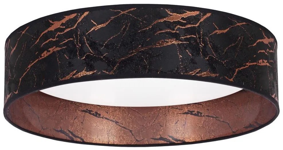 Plafonieră LED Brilagi VELVET LED/24W/230V 3000/4000/6400K negru/cupru