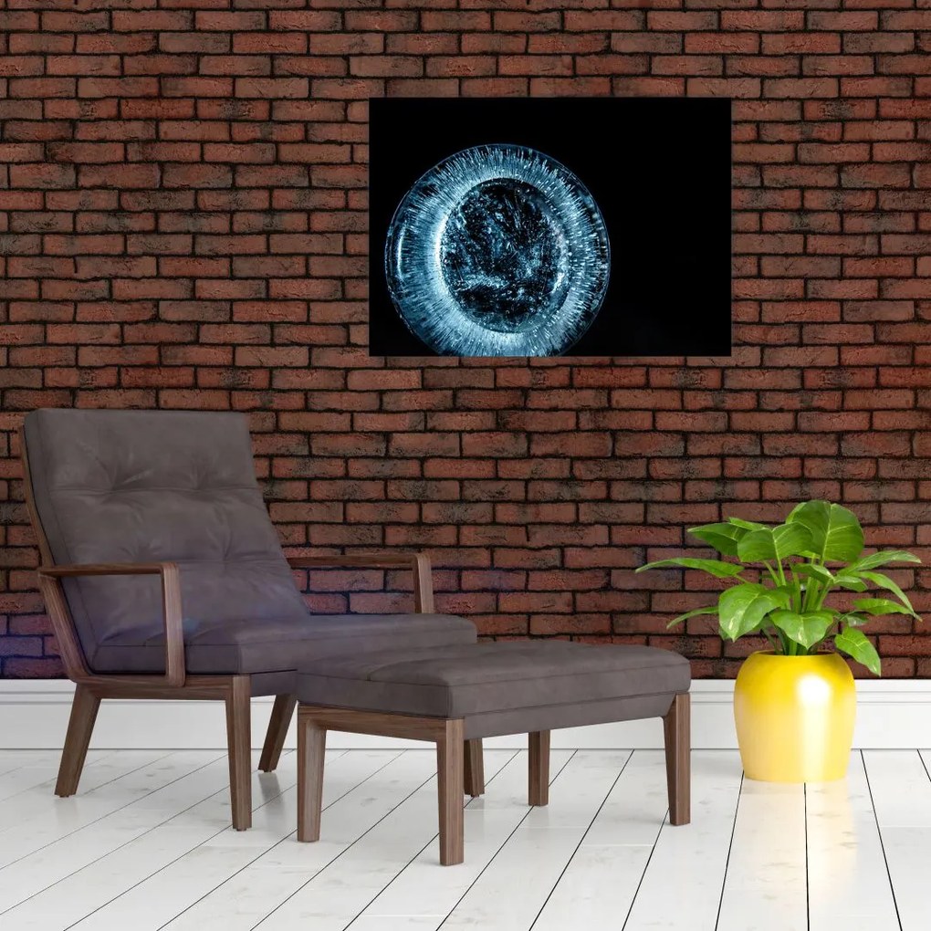 Tablou cu picături de gheață (70x50 cm)