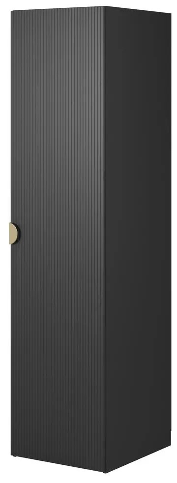 Dulap cu haine Moonie XV (negru + alb). 1099623
