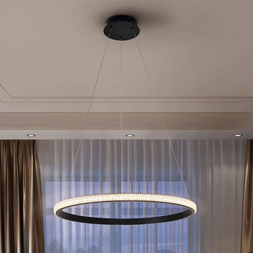 Lustra LED suspendata design modern circular Ring 61cm SV-717526