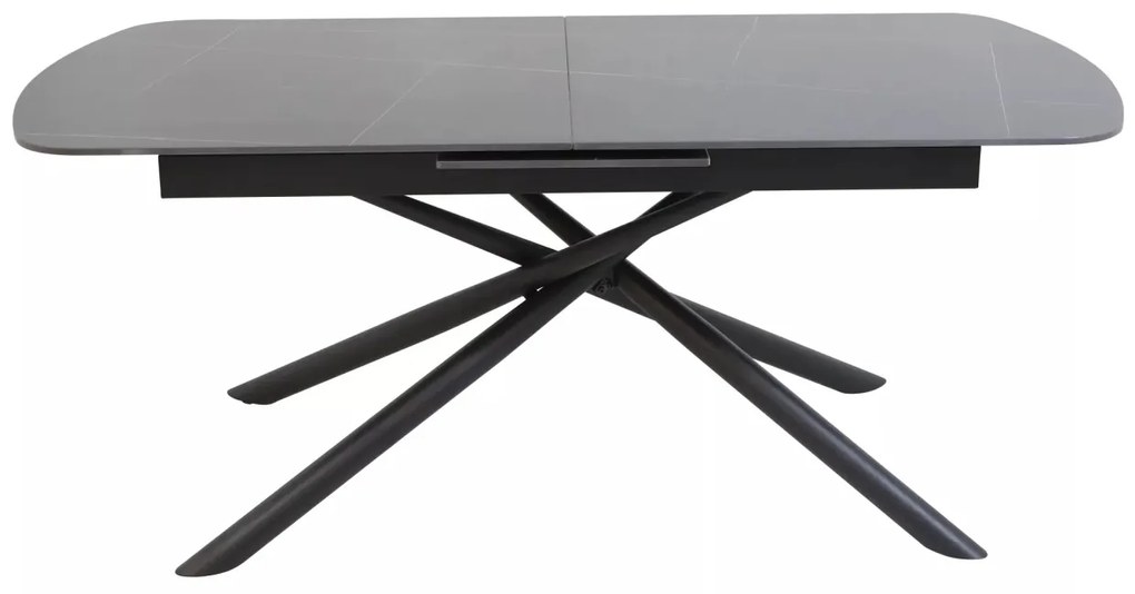 Masa extensibila Vector neagra L160(200)x90 cm