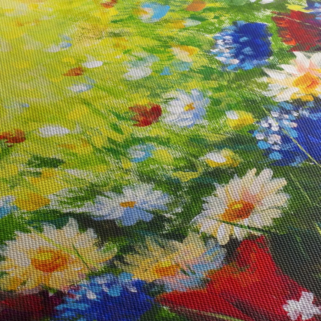 Tablou - Flori sălbatice (70x50 cm)