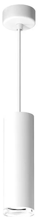 Lustră LED RGBW reglabilă pentru baie, suspendată pe cablu TURYN 1xGU10/6,5W/230V IP44, alb