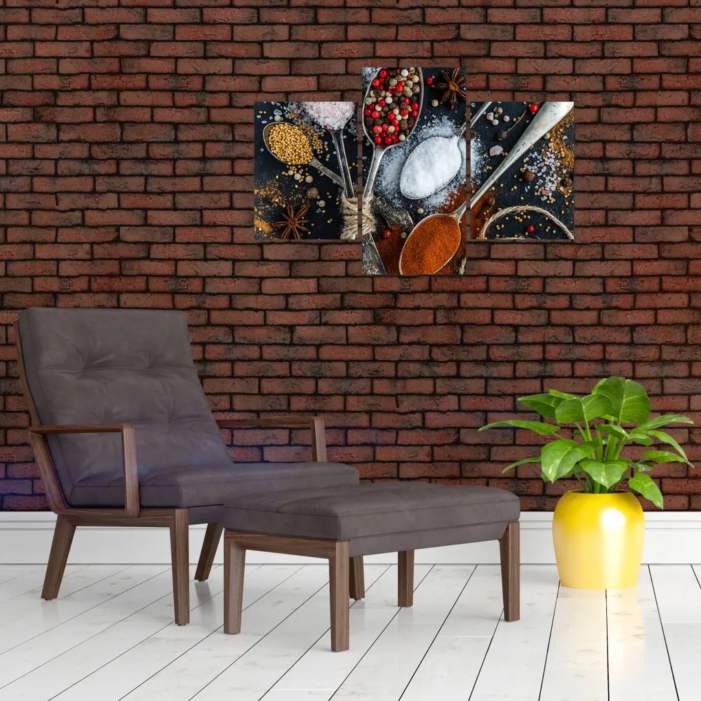 Tablou cu condimente (90x60 cm)