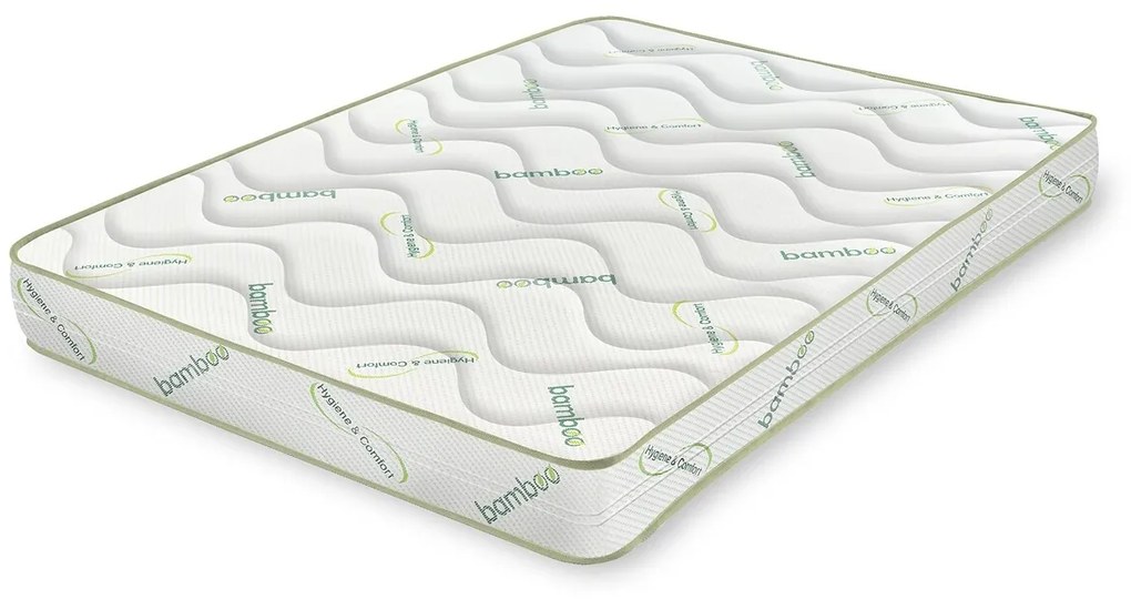 Saltea Green Future Cool Bamboo 12+3 cm Memory, Anatomica, Ortopedica 140x200 cm