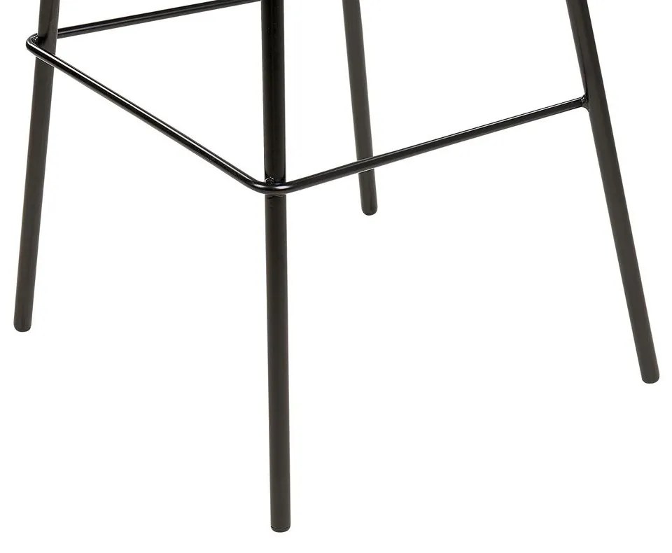 Set 4 buc scaune tip bar Morza (negru). 1081532