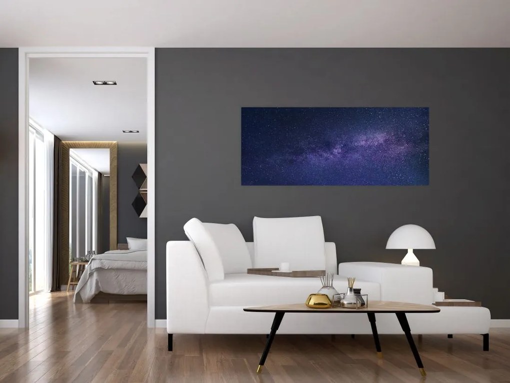 Tablou cerului nocturn (120x50 cm)