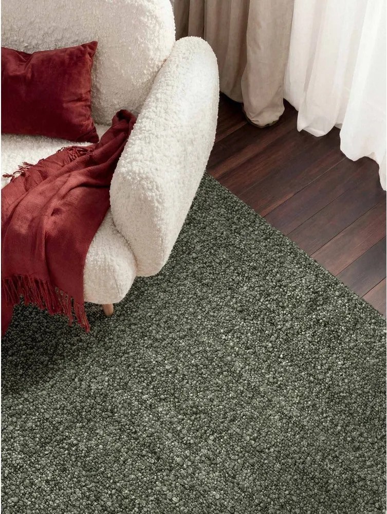 Covor verde țesut manual din material bouclé 120x170 cm Notting Hill Portobello – Ted Baker