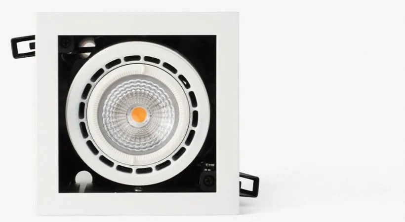 Spot LED incastrabil NANO COLIN-1 White recessed with frame 7-13W 2700K 56°