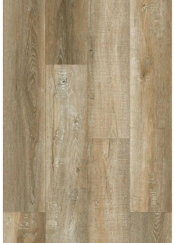 Mexen Cortland panouri vinilice 1240 x 182 mm SPC 6,5 mm, strat suport IXPE 1,5 mm, 4 V-Scobitură, Stejar