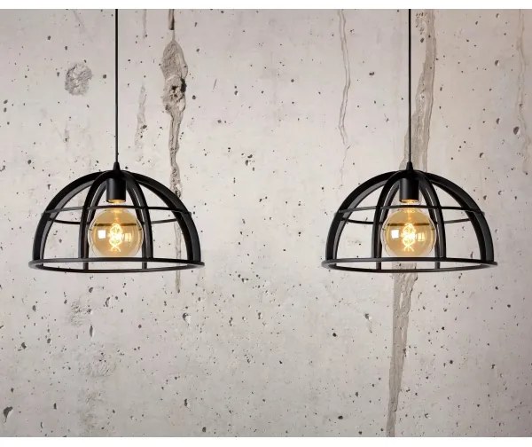 Lucide 76464/02/30 - Lustră pe cablu DIKRA 2xE27/60W/230V