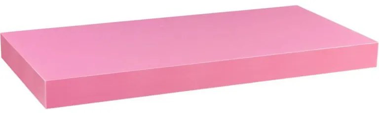 Raft de perete stilist Volato, 90 cm, roz