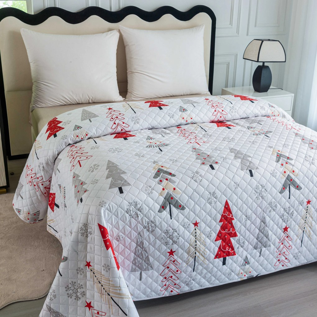 Cuvertura de pat JINGLE, alb Dimensiune: 170 x 210 cm